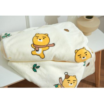 Kakao Friends - Ryan保暖超細纖維毯